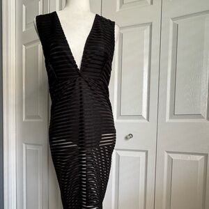 Women’s black, sexy dress size large